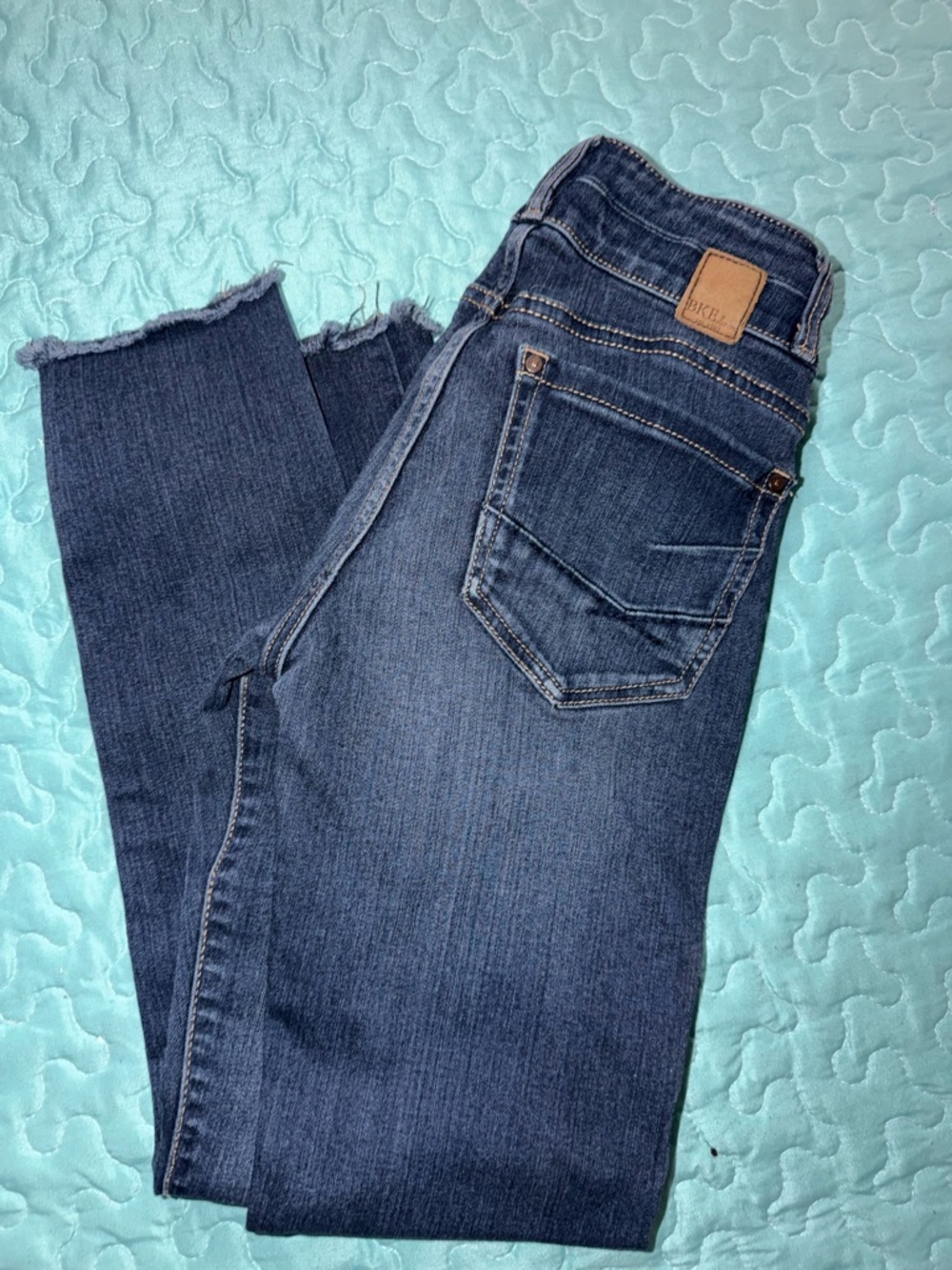Womens BKE Denim Stella Mid Rise Skinny Jeans Size 24R